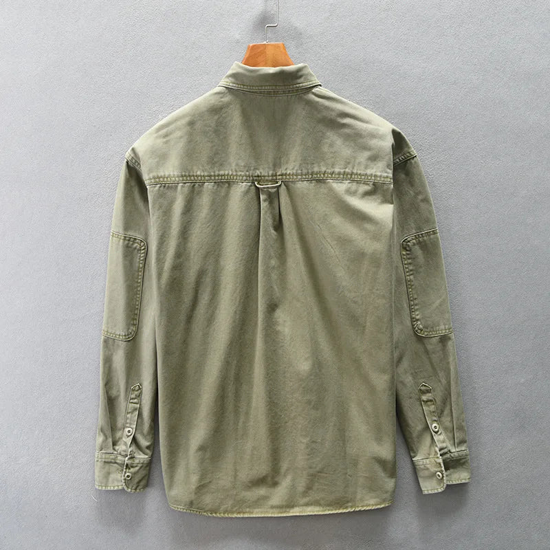 PATCHWORK VINTAGE CARGO SHIRT