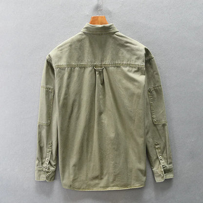 PATCHWORK VINTAGE CARGO SHIRT