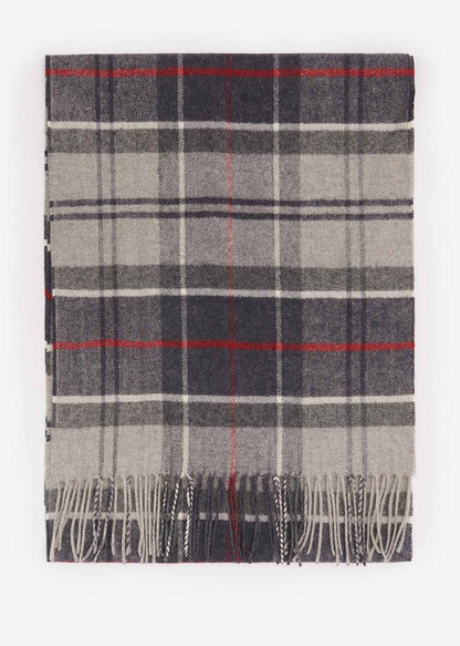 Barbour Sjaals  Yaxley tartan scarf - blue granite 