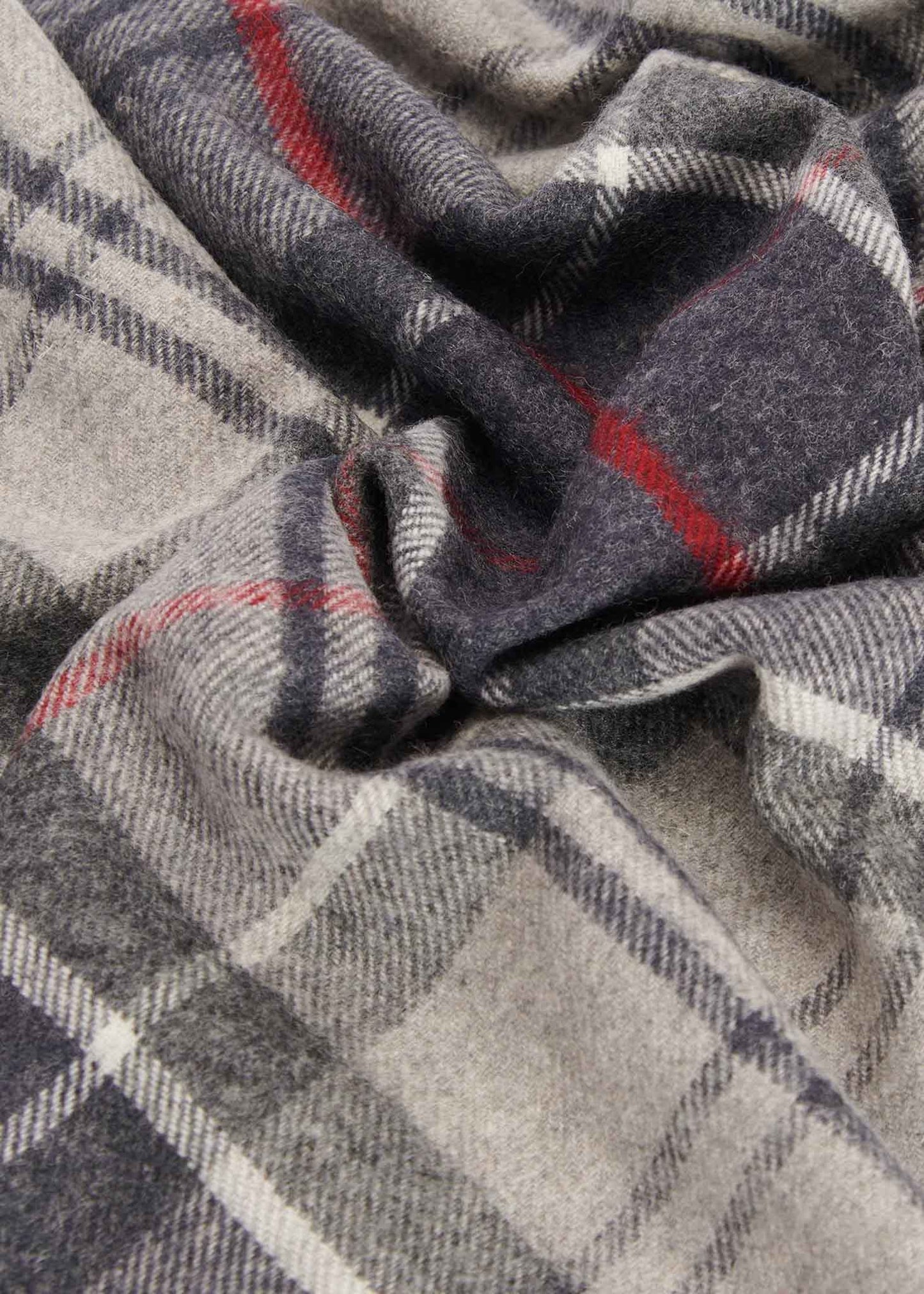 Barbour Sjaals  Yaxley tartan scarf - blue granite 