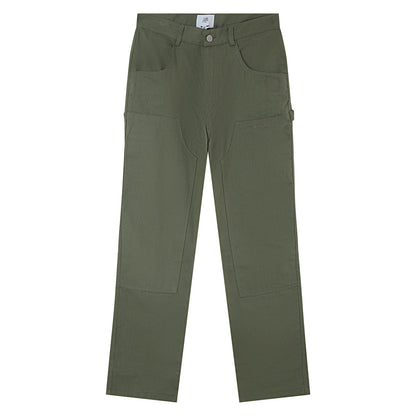 Pantalon carpenter poches Vert kaki