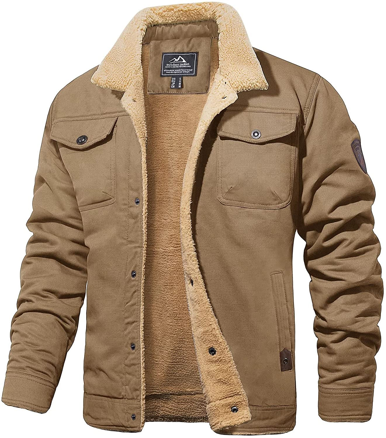 Coleman - Fleece gevoerd bomberjack